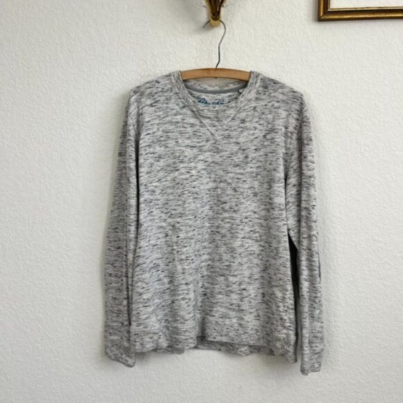 ROBERT GRAHAM Endurance Elbow Patch Sweatshirt In Heather - Picture 5 of 9